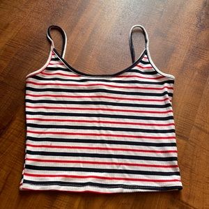 stripe cami top